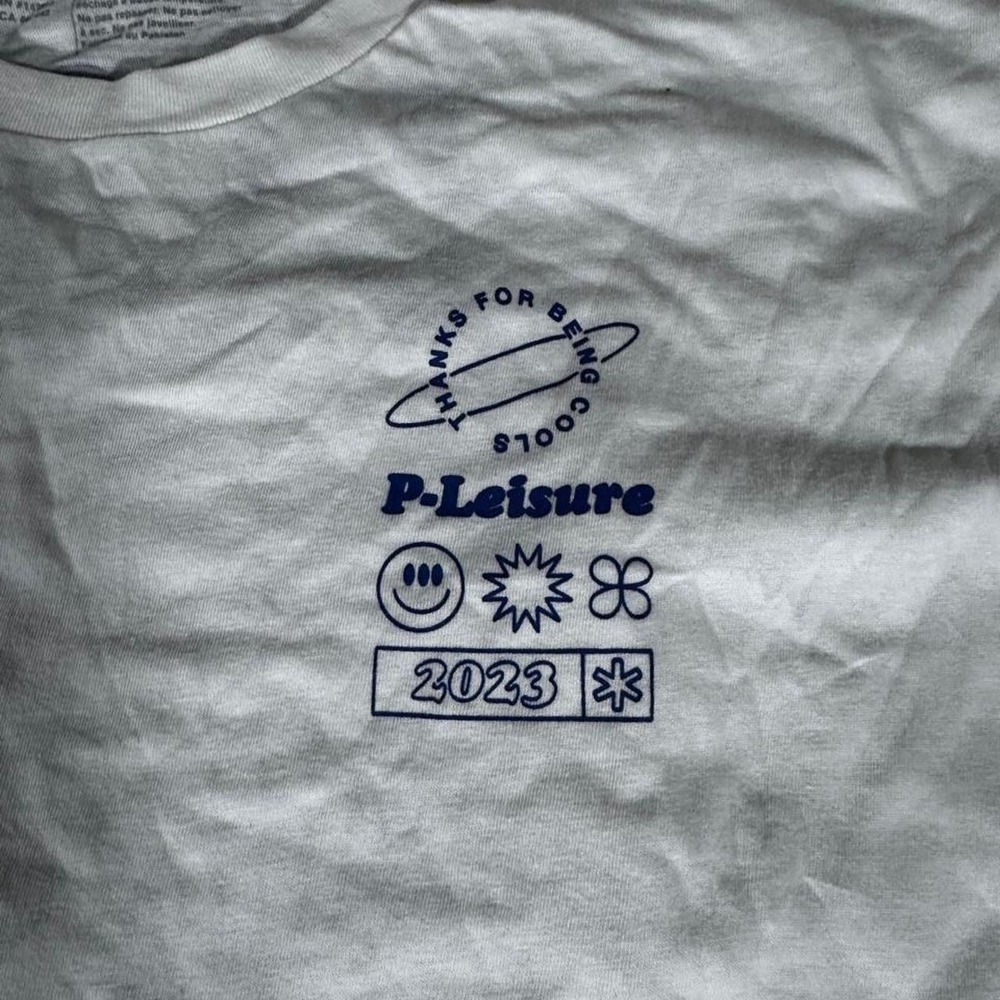 Barney Cools B.Cools P-Leisure Poolside Sounds Graphic Tee White 2023 Mens XL